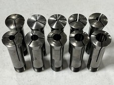 4NS 1/32 Collet Lot Hardinge Gorton Rivett Lathe Mill Indexer 3/32 5/32 7/32