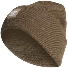 Mens Adidas Cuff Beanie Knitted Winter Hat Casual Warm Originals Logo Skull Cap