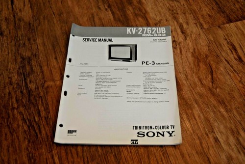Rare sony 2762ub trinitron - rare, kv-2762ub