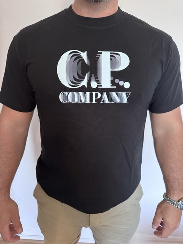 Men black company t - cp,