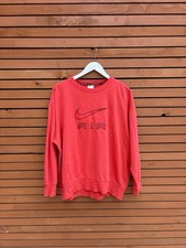 NIKE Air Red Logo Jumper