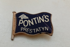 Vintage Rare Pontins Prestatyn Enamel Pin Badge