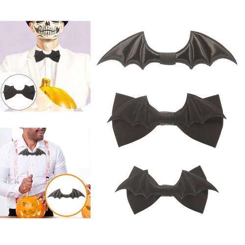Halloween bat tie fashion - halloween,