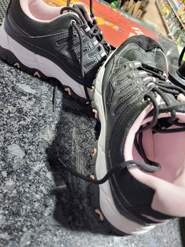 Avia ladies size black pink - avia,