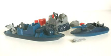 Zero Hour / Code Zero Hammerhead Harpoon Boats & Rock Fort Bluebird Toys 1980s