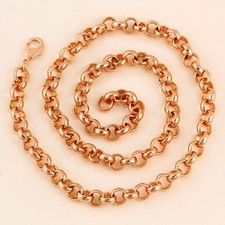 9ct 9k Rose Gold Plated Rolled