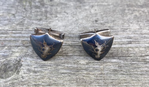 Siam sterling silver cufflinks - siam,