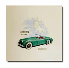 Vtg JAGUAR XK150 Tile Trivet
