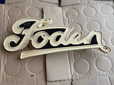 Vintage FODEN Badge Emblem