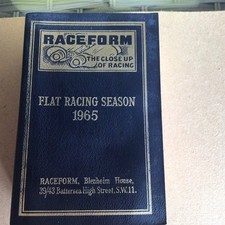 RACEFORM - FLAT RACING SEASON 1965