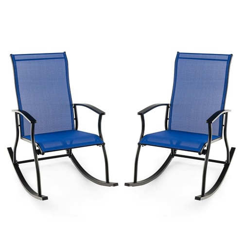 Outdoor rocking chairs set - rocking,