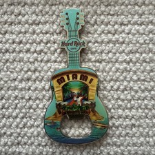 Hard Rock Cafe Bottle Opener Magnet Miami V14