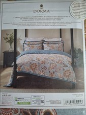 Dorma Samira Teal Double Duvet