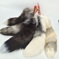 Keychain Tassel Bag Hanging Keyring Pendant Gift Fluffy Faux Fox Fur Tail