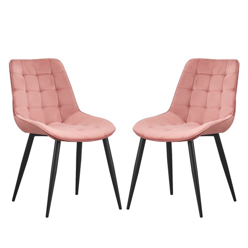 Set velvet dining chair - dining,