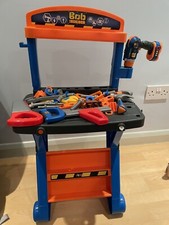 Bob The Builder tool set, Working Drill, Bench And Tools Toys Set