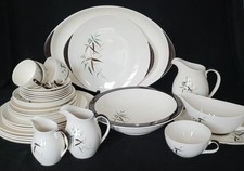 Vintage Royal Doulton Bamboo dinnerwares - sold individually - multi discount