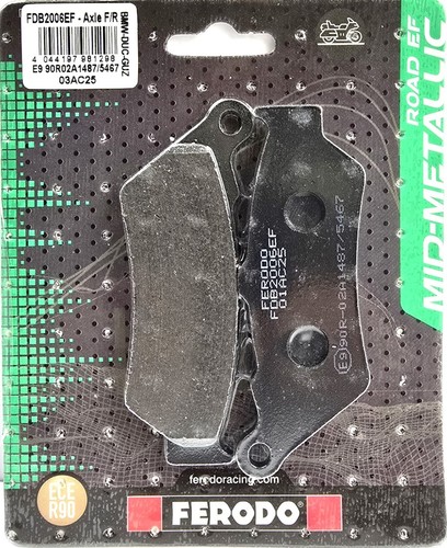 Ferodo fdb2006ef rear brake - ferodo,
