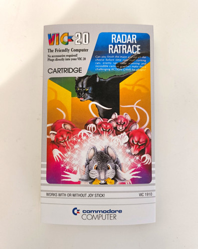 Vic radar ratrace cartridge - 20,