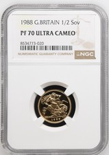 1988 Gold Proof Half