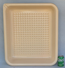 Set of 3 Very Large Plastic Developing Trays 21"x 17" (1 has been cut)
