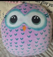 TY Large Squishmallow Owl Soft Plush Toy In Excellent Condition