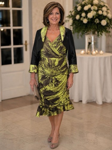 John charles lime floral - floral, print