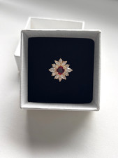 Ruby and diamond ring in 18ct