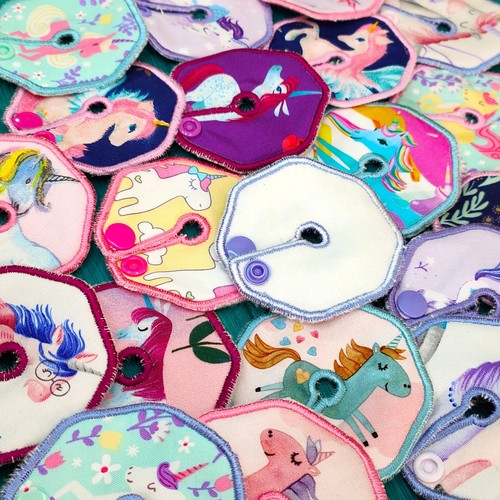 Unicorn feeding tube pads - unicorn,