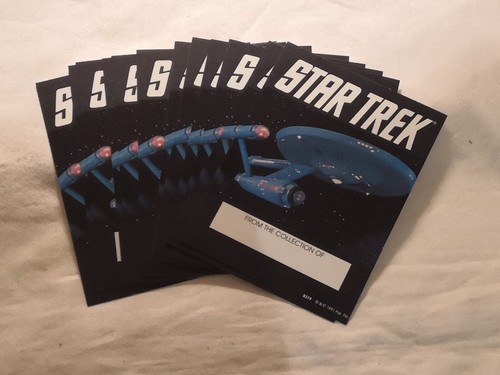 Star trek bookplates - star, (starship
