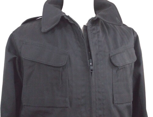 Danish parka zip grey genuine - zip,