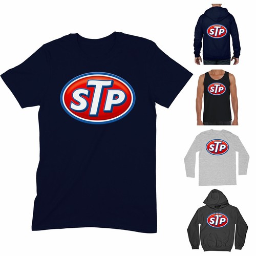 Stp motor oil logo - oil, shirt