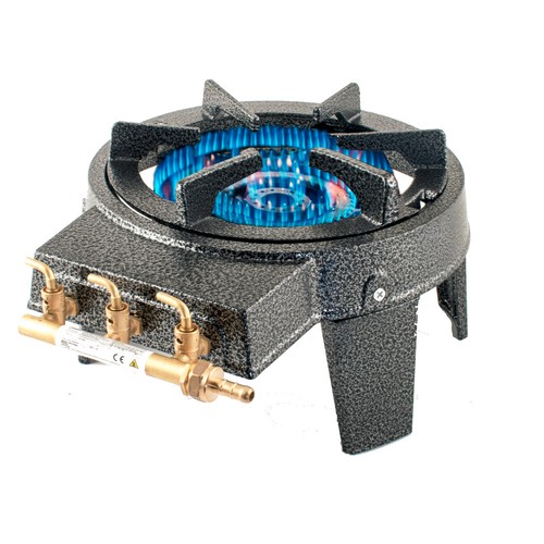 Gas boiling ring triple - boiling,