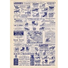 Victorian Adverts Invalid Chairs, Prams & Carriages - Antique Print 1895