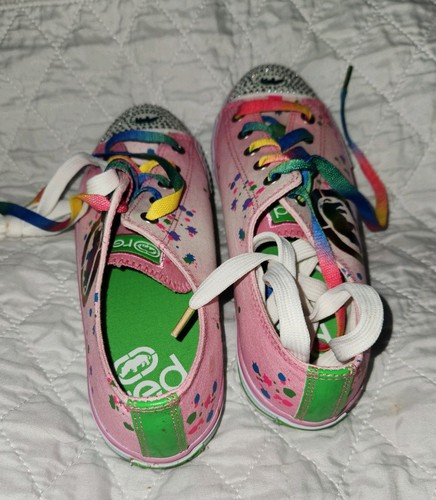 Red multicolor sneakers size - red, 8