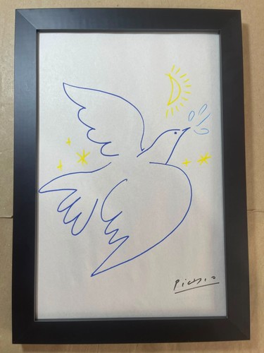 Pablo picasso drawing framed - picasso,