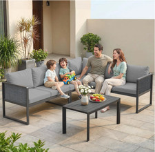 Metal Garden Furniture Set