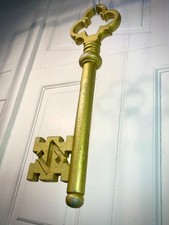 Original Vintage Large Metal