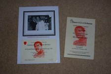 MUHAMMAD ALI SIGNED PROGRAM AND TICKET 1979 + OTHER AUTOGRAPHS