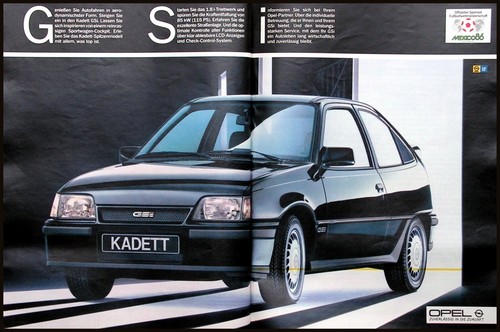 Opel kadett gsi black - kadett, gsi,