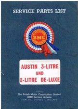 AUSTIN 3-LITRE (INCL DELUXE)