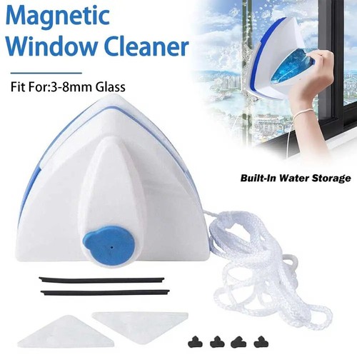 Magnetic window cleaner double - window,