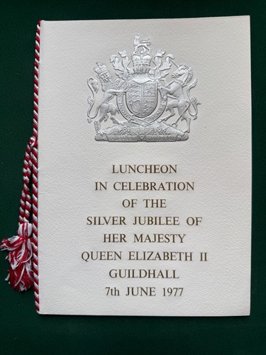 Antique guildhall menu - antique,