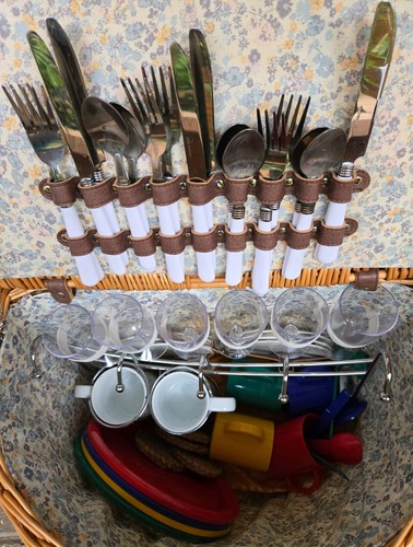 Picnic basket with - picnic,
