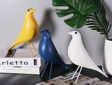 Bird VITRA EAMES Ornament Retro Pigeon Dove Desk Resin Home Office Decor Gift UK