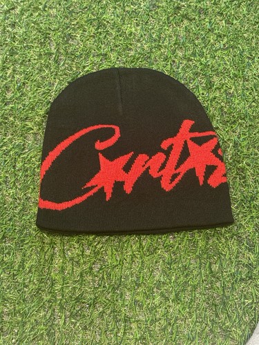 Black red corteiz beanie - beanie, os