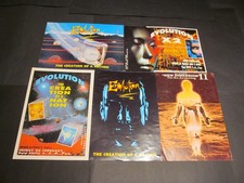 X5 EVOLUTION (HULL) OLDSKOOL HARDCORE RAVE FLYERS 1992 DREAMSCAPE FANTAZIA VG