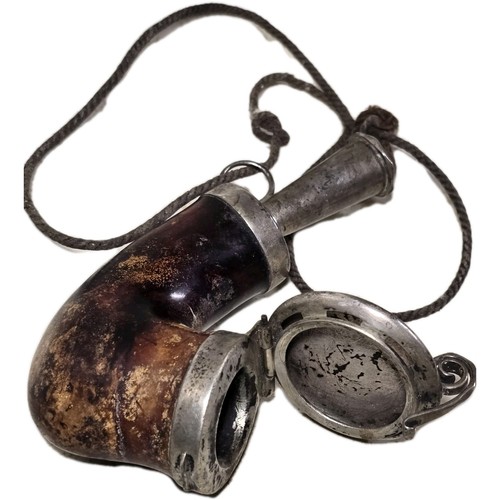 Antique meerschaum pipe with - meerschaum,