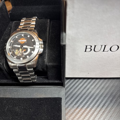 Harley davidson men - men's, bulova