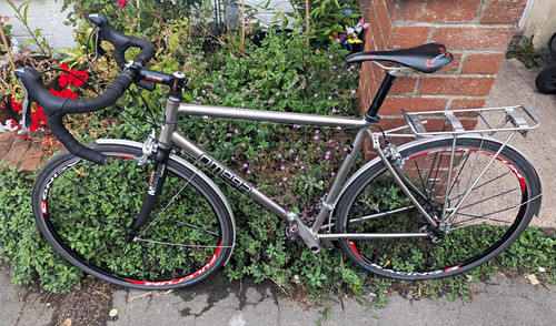 Omega titanium 700c road - titanium, bike